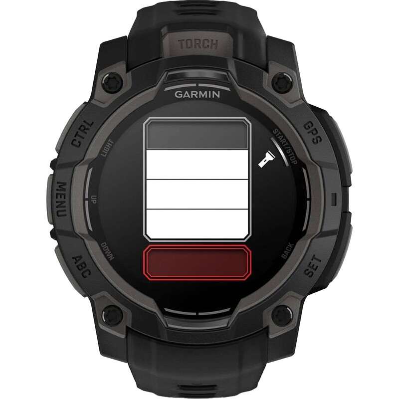 Смарт-годинник Garmin Instinct 3 45mm AMOLED Black Bezel with Black Band (010-02936-00)