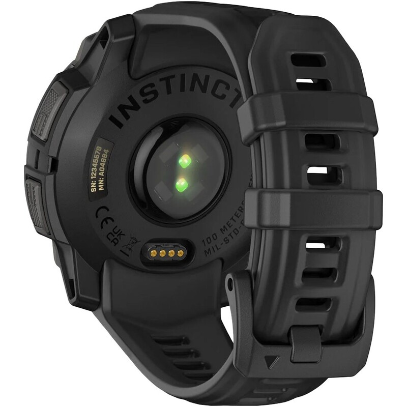 Смарт-годинник Garmin Instinct 3 45mm AMOLED Black Bezel with Black Band (010-02936-00)