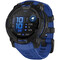 Фото - Смарт-годинник Garmin Instinct 3 45mm AMOLED Black with Bolt Blue/Black Silicone Band (010-02936-03) | click.ua