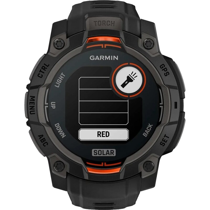 Смарт-часы Garmin Instinct 3 45mm Solar Black Bezel with Black Band (010-02934-00)