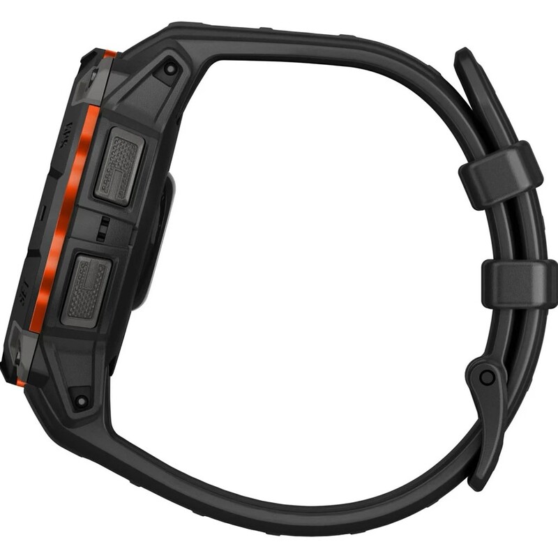 Смарт-часы Garmin Instinct 3 45mm Solar Black Bezel with Black Band (010-02934-00)