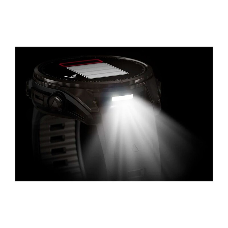 Смарт-годинник Garmin Fenix 8 43mm AMOLED Sapphire Carbon Gray Titanium with Pebble Gray Silicone Band (010-02903-21)