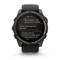 Фото - Смарт-часы Garmin Fenix 8 51mm Solar Sapphire Carbon Gray Titanium with Pebble Gray Silicone Band (010-02907-11) | click.ua