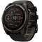 Фото - Смарт-часы Garmin Fenix 8 51mm Solar Sapphire Carbon Gray Titanium with Pebble Gray Silicone Band (010-02907-11) | click.ua