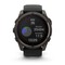Фото - Смарт-часы Garmin Fenix 8 51mm Solar Sapphire Carbon Gray Titanium with Pebble Gray Silicone Band (010-02907-11) | click.ua