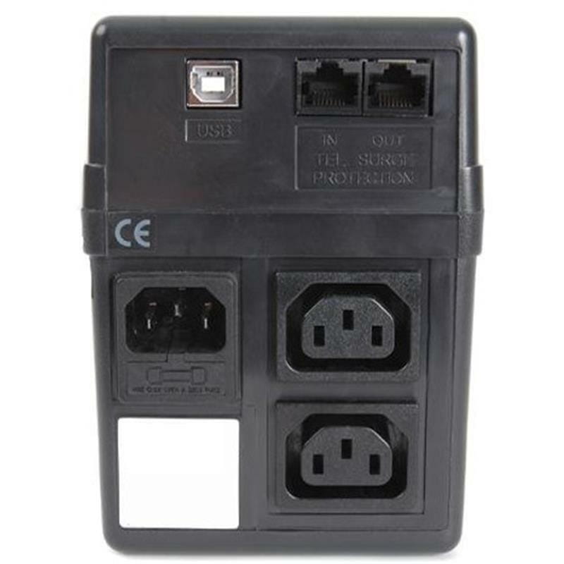 ИБП Powercom 600VA/360W Lin.int, AVR, 2 x IEC, USB (BNT-600AP)