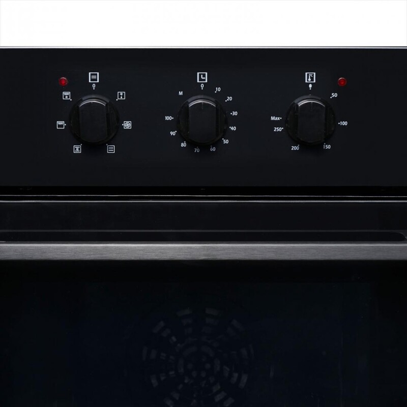 Духова шафа Heinner HBO-V656GC-BK