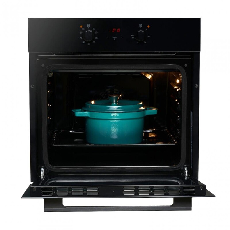 Духова шафа Heinner HBO-V659GCD-GBK