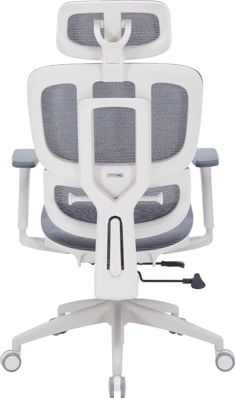 Крісло офісне Officepro Skyline White/Dark Gray (OC680-W-DG-DG)