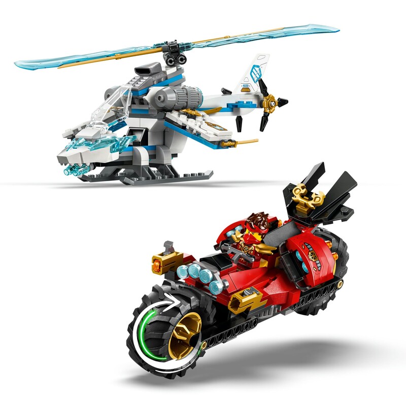 Конструктор LEGO Ninjago Автомобільна битва ніндзя біля будинку на дереві (71857)