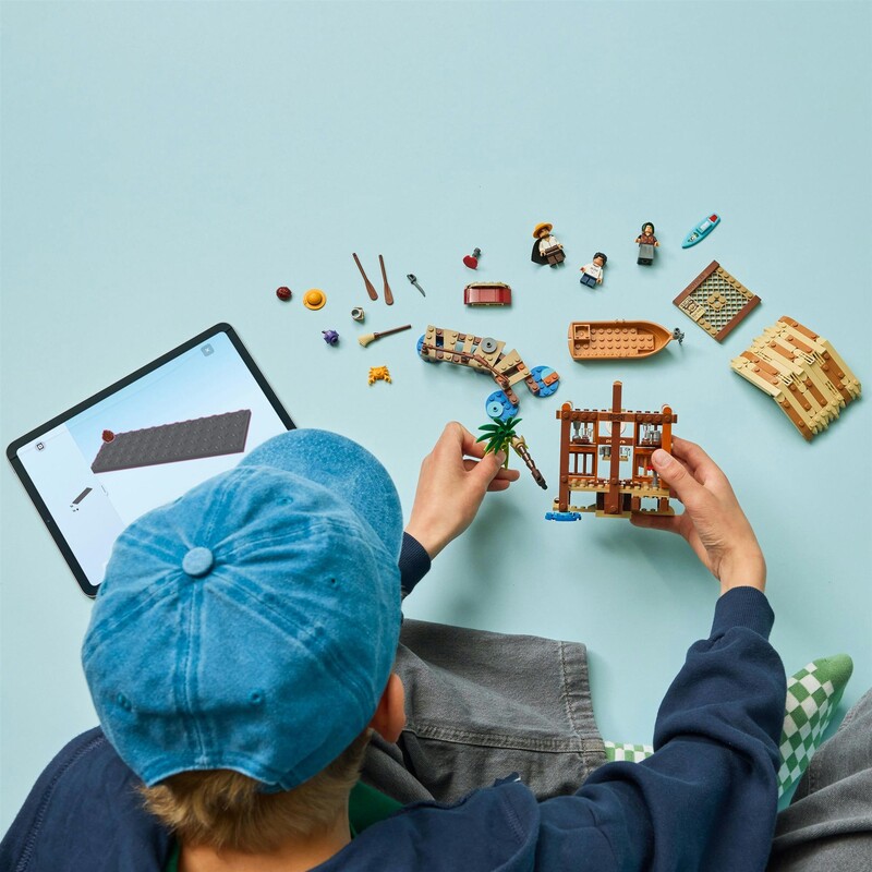 Конструктор LEGO One Piece Хатина у Селищі Вітряків (75636)