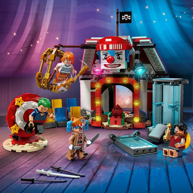 Конструктор LEGO One Piece Цирковий намет клоуна Баґґі (75637)