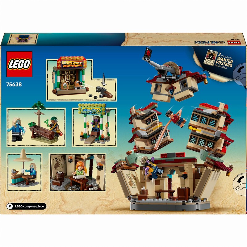 Конструктор LEGO One Piece Битва в Арлонґ-парку (75638)