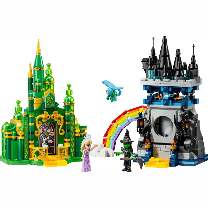 Конструктор LEGO Wicked Емеральд-сіті та замок Кіамо-Ко (75689)
