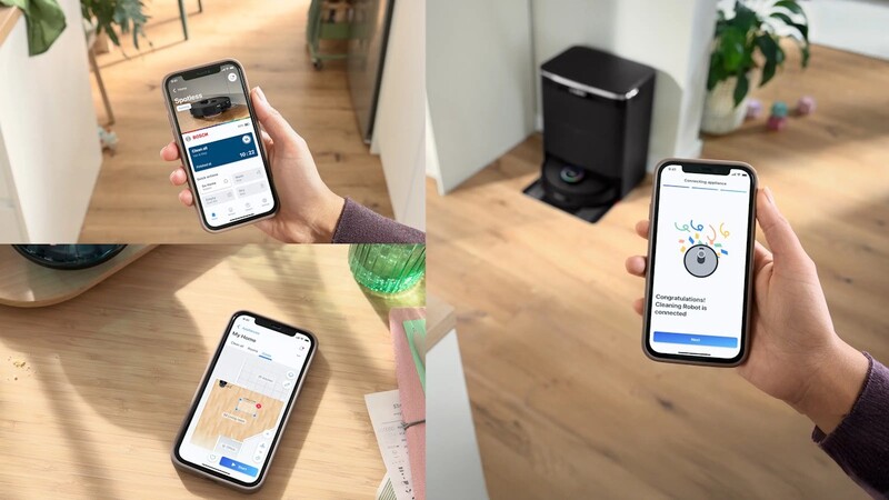 Робот-пылесос Bosch Spotless Max Cam BCRDW3BX