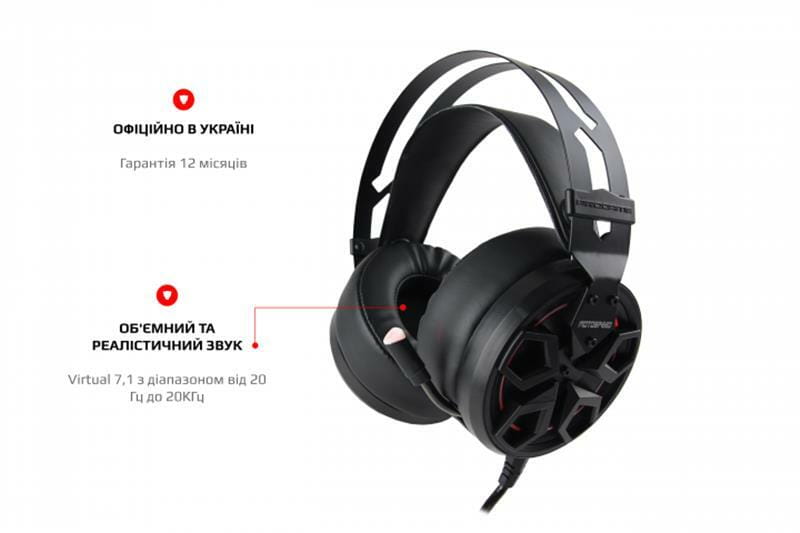Гарнитура Motospeed H60 Black (mth60)