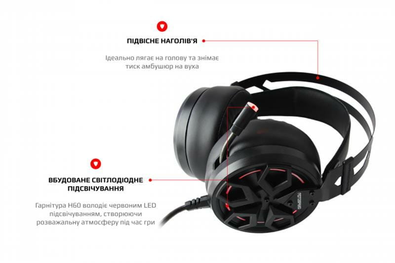 Гарнитура Motospeed H60 Black (mth60)