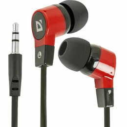 Наушники Defender Basic-619 Black/Red (63619)