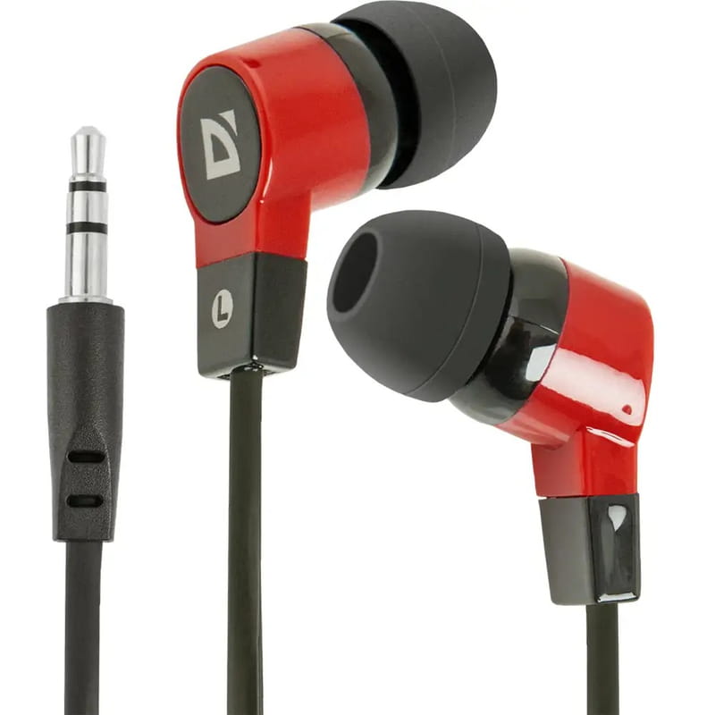Навушники Defender Basic-619 Black/Red (63619)