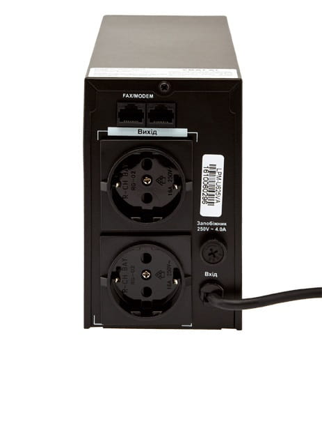 ИБП LogicPower LPM-825VA, Lin.int., AVR, 2 x евро, металл