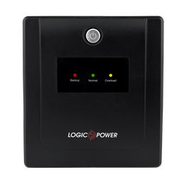 ИБП LogicPower LPM-U850VA-P, Lin.int., AVR, 2 х евро, USB, LED, пластик