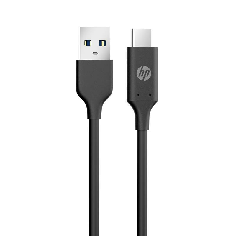 Кабель HP USB - USB Type-C (M/M), 1 м, PVC, черный (DHC-TC101-1M)