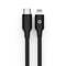 Фото - Кабель HP USB-C - Lightning, PD3.0, 1м, черный (DHC-MF103-1M) | click.ua