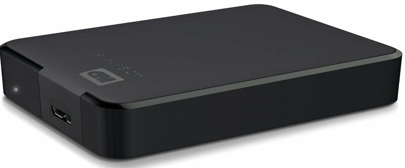 Внешний жесткий диск 2.5" USB 5.0TB WD Elements Portable Black (WDBU6Y0050BBK-WESN)