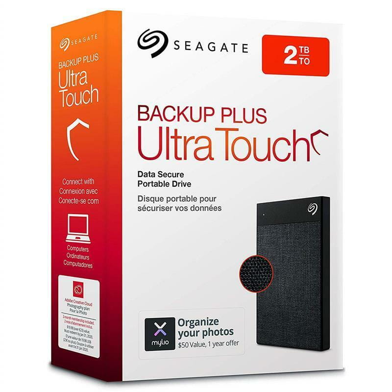 Внешний жесткий диск 2.5" USB 2.0TB Seagate Backup Plus Ultra Touch Black (STHH2000400)