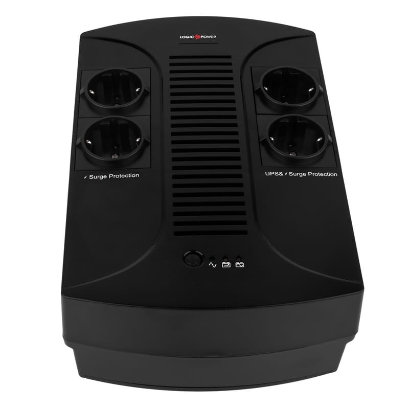 ИБП LogicPower 650VA-PS, Lin.int., AVR, 4 x евро, пластик