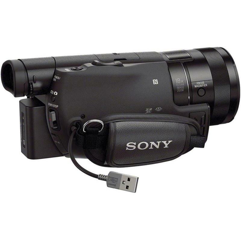 Цифр. видеокамера 4K Flash Sony Handycam FDR-AX700 Black &lt;укр&gt;