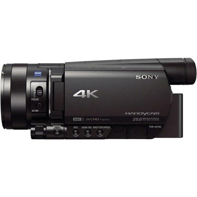 Цифр. видеокамера 4K Flash Sony Handycam FDR-AX700 Black &lt;укр&gt;