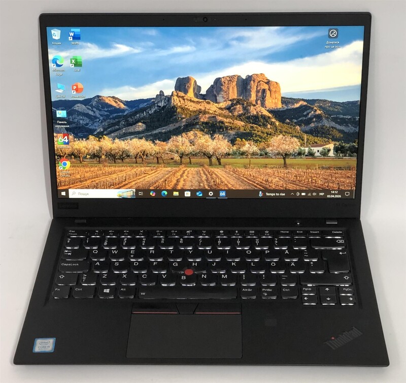 Ноутбук Lenovo ThinkPad X1 Carbon G6 / 14" FullHD IPS / i5-8250U / 8GB / 256GB SSD / Win10Pro / Backlight - Б/у