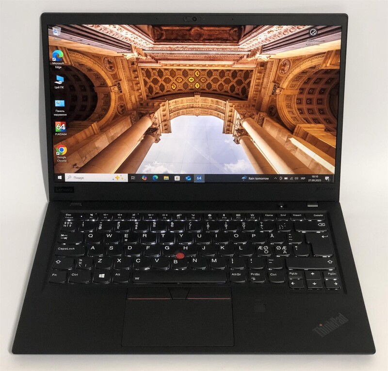 Ноутбук Lenovo ThinkPad X1 Carbon G6 / 14" FullHD IPS / i5-8250U / 8GB / 256GB SSD / Win10Pro / Backlight - Б/в
