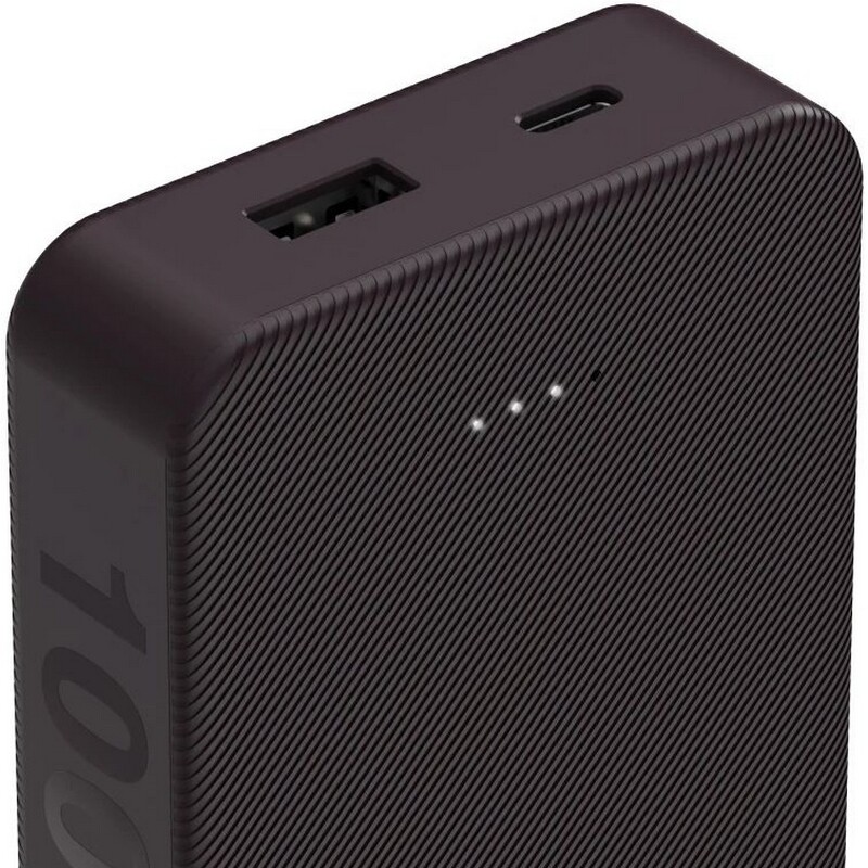 Универсальная мобильная батарея Hama 10000mAh 15W Plum (00201712)