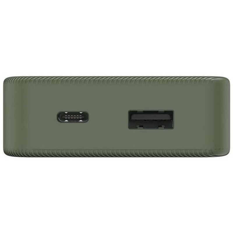 Универсальная мобильная батарея Hama 10000mAh 15W Green (00201713)