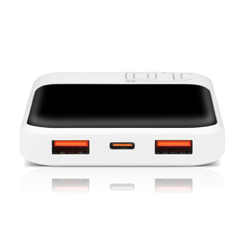 Універсальна мобільна батарея everActive EB-10Q 10000mAh White