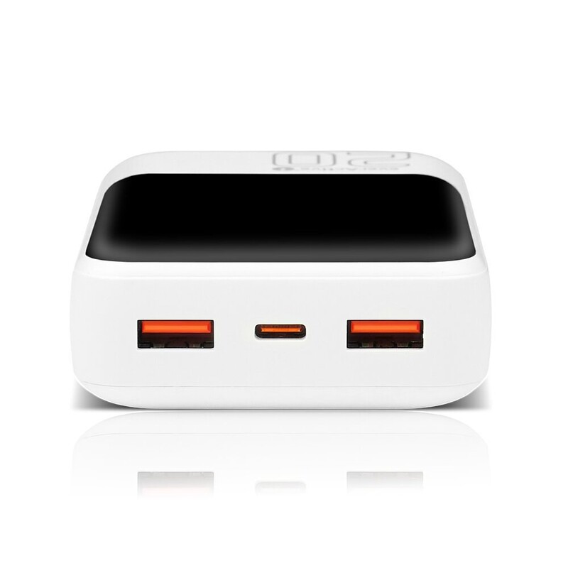 Универсальная мобильная батарея everActive EB-20Q 20000mAh White