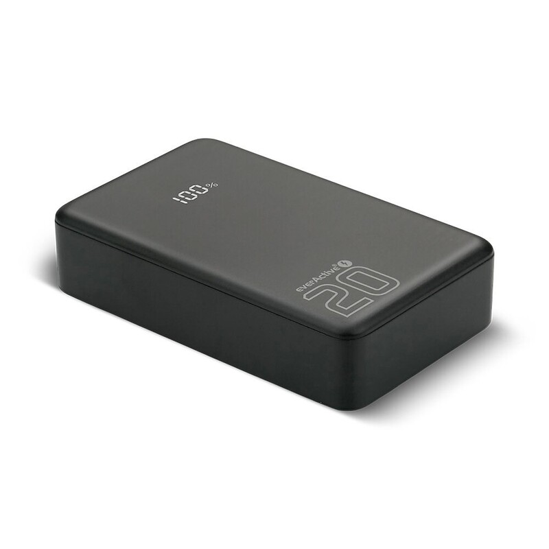 Универсальная мобильная батарея everActive EB-22QB 20000mAh Black