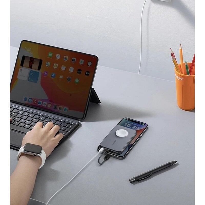 Универсальная мобильная батарея Veger V1171 10000mAh 20W Black