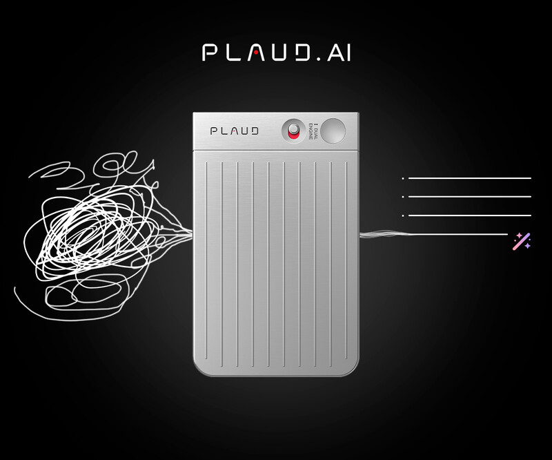 Диктофон Plaud AI Note Black (NB-100-BL)