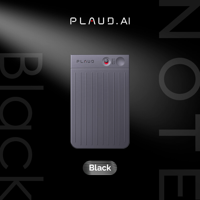 Диктофон Plaud AI Note Black (NB-100-BL)