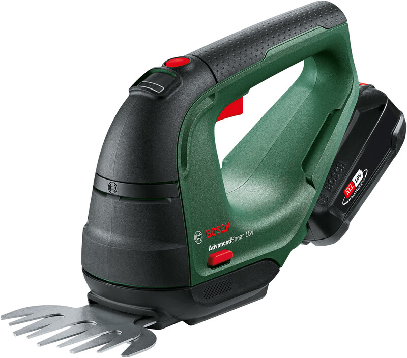 Ножницы садовые Bosch AdvancedShear 18V-10 + насадка кусторез (0.600.857.000)