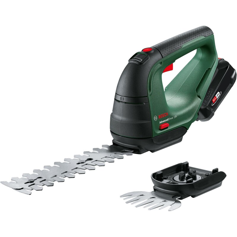 Ножницы садовые Bosch AdvancedShear 18V-10 + насадка кусторез (0.600.857.000)
