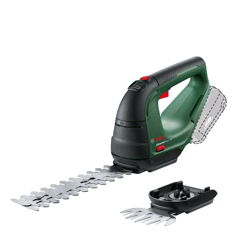 Ножницы садовые Bosch AdvancedShear 18V-10 + насадка кусторез (0.600.857.001)