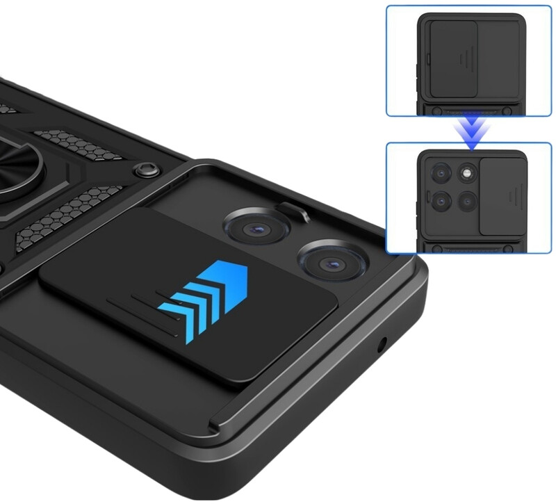 Чохол-накладка BeCover Military для Motorola Moto G86 Black (715037)