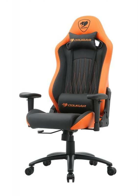 Кресло для геймеров Cougar Explore Racing Black/Orange