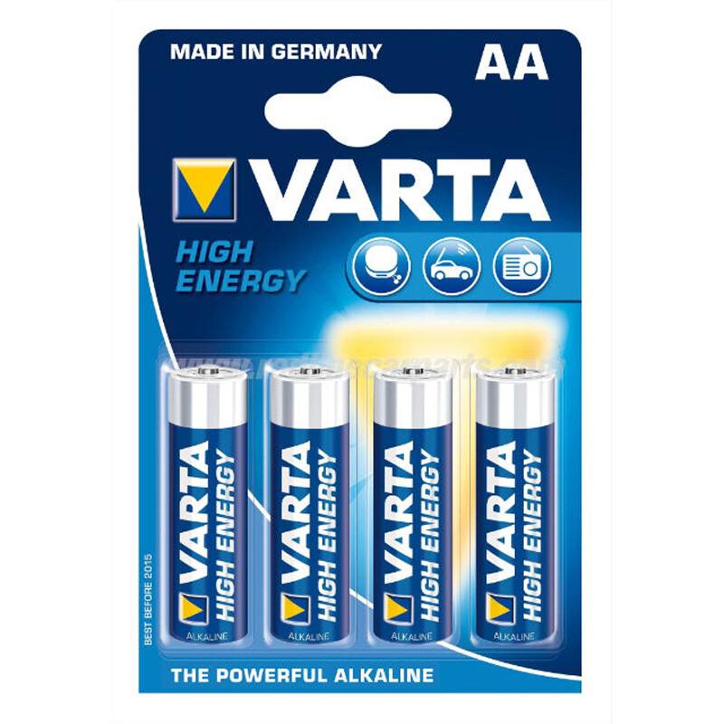 Батарейка Varta High Energy AA/LR06 BL 4шт