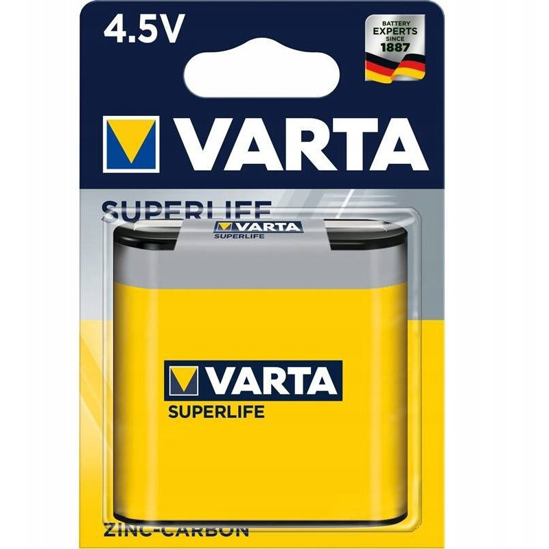Батарейка Varta Superlife 3R12P FOL 1шт