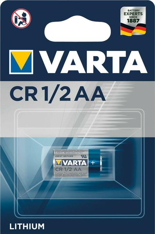 Батарейка Varta CR 1/2AA BLI Lithium 1шт
